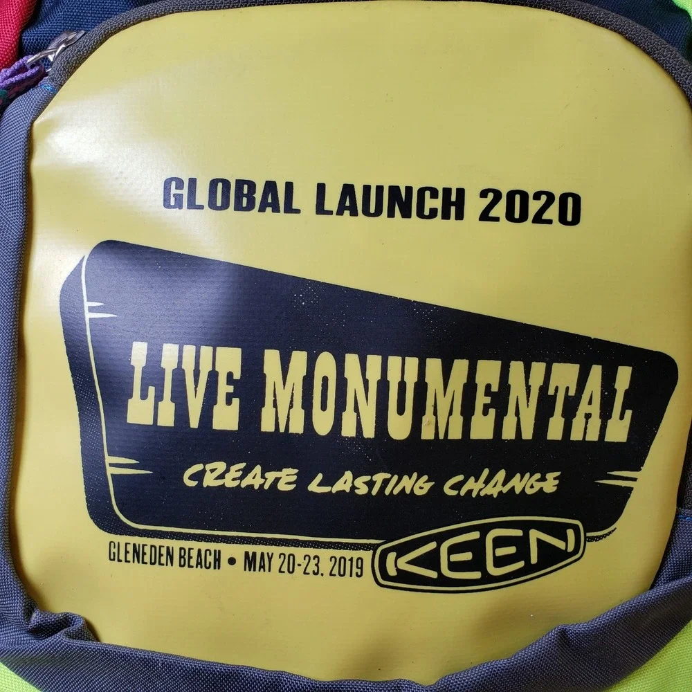 Keen Hiking Backpack 2020 Glenden Beach Launch Graphic Live Monumental Colorful